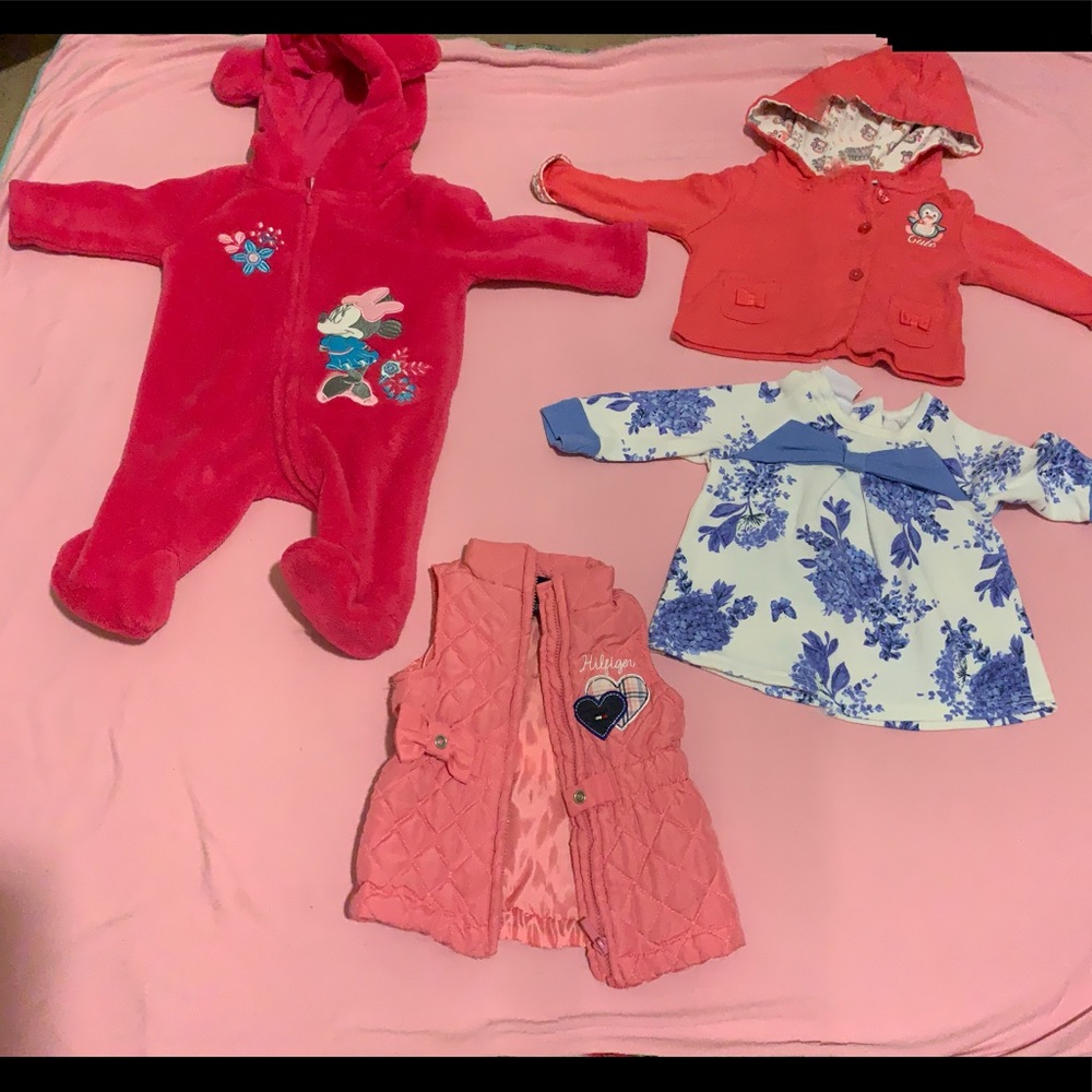 0-3 Month Girls Winter Bundle